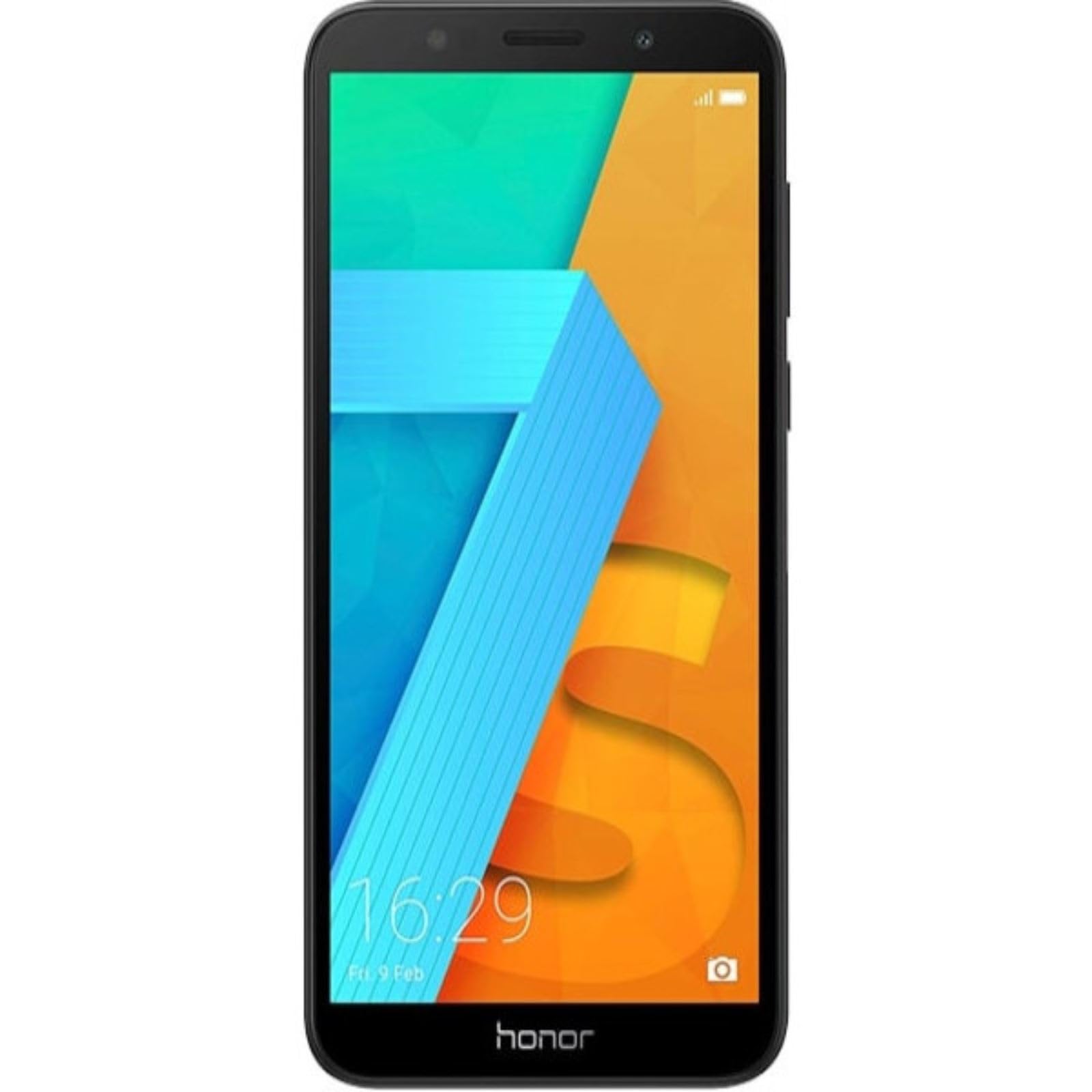 Honor 7S Dual SIM - 16 GB storage - UK Official Device - Black - 13 MP Camera and 5.45 Inch Full View Display