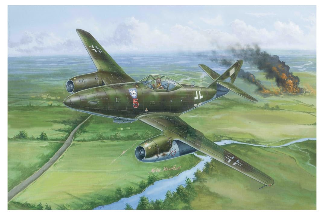 Hobbyboss 1:48 Scale Me 262 A-1a/U1 Assembly Kit