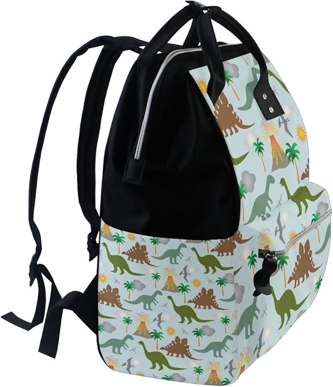 dinosaur changing bag