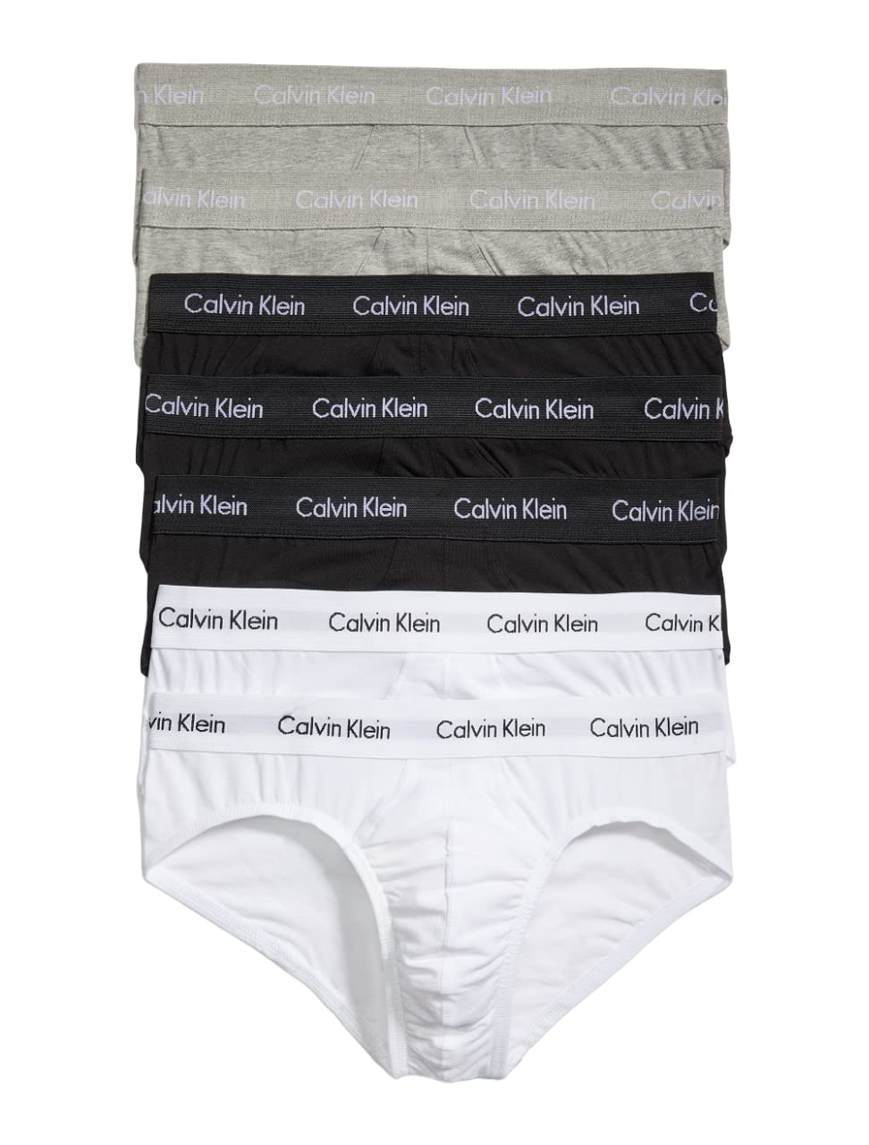 Calvin Klein Men’s Cotton Stretch 7-Pack Hip Brief