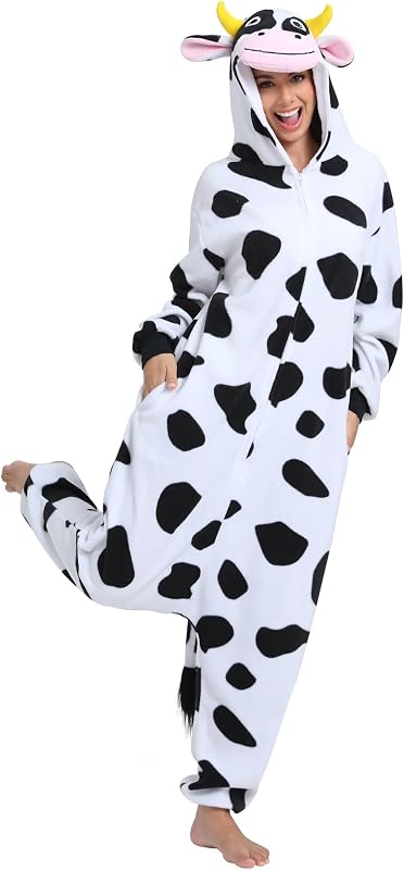 Pijamas Animales Mujer Disfraces de Cosplay para Adultos Pijama Enteros