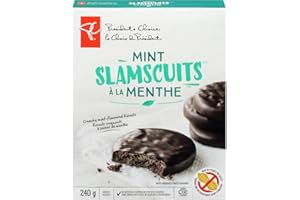 Crunchy Mint Chocolate Biscuit Sandwiches C Vegan-Friendly Treat with Creamy Filling | Snack Cookies with Natural Mint Flavor