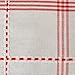 DII Country Plaid Square Tablecloth, 100% Cotton with 1/2
