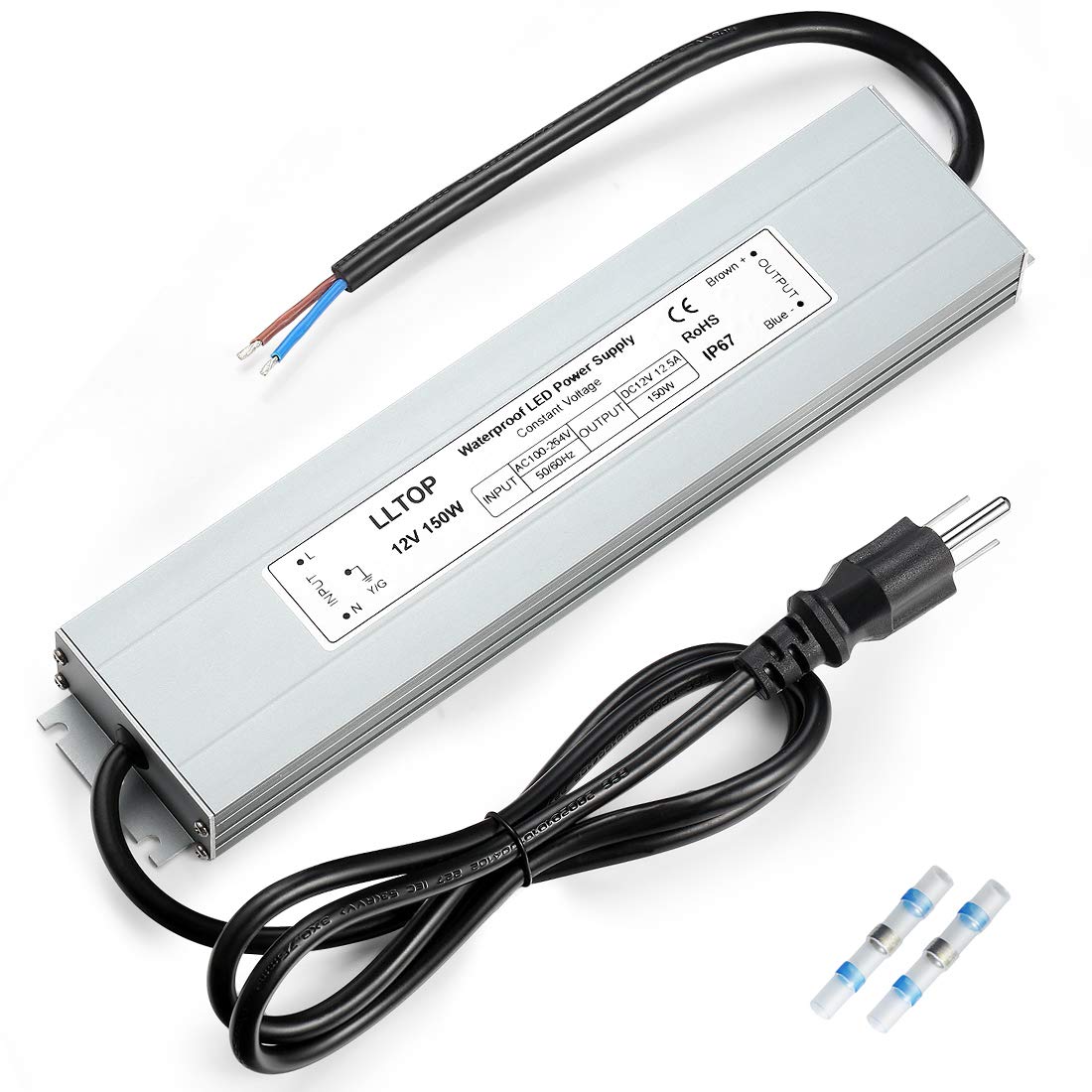 LED Power Supply 150 Watts LLTOP Waterproof IP67