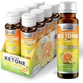Locked Cognition | Bioidentical D-BHB Ketone Supplement for Focus &amp; Clarity w/Nootropics Lion&rsquo;s Mane + Alpha-GPC &ndash; Natural Energy Brain Health Supplement Focus Drink, 10g R3HBG, 8ct Orange Pineapple