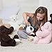 Vermont Teddy Bear - Soft Cuddly Teddy Bear, 15 inches, Chocolate, Made in the USA