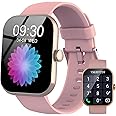 Smart Watch, 1.96" Smartwatch for Women Men (Answer/Make Call), Fitness Tracker with 110+ Sport Modes, IP68 Waterproof, Heart Rate/Sleep/Spo2 Monitor, Pedometer, Activity Tracker for Android iOS