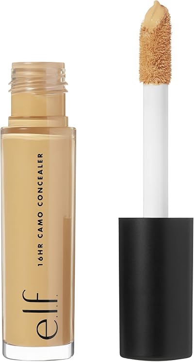 e.l.f. 16HR Camo Concealer Deep Caramel Full Coverage Matte 0.203 fl oz
