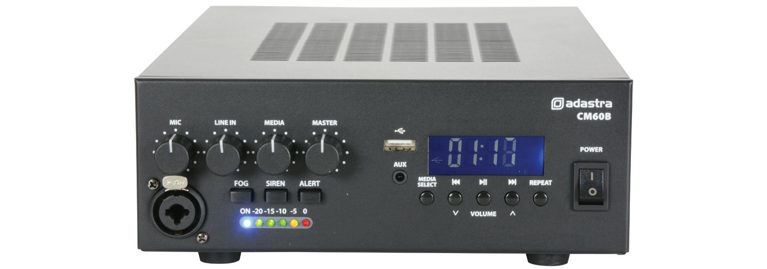 Compact Mixer Amplifier with Bluetooth | 60W