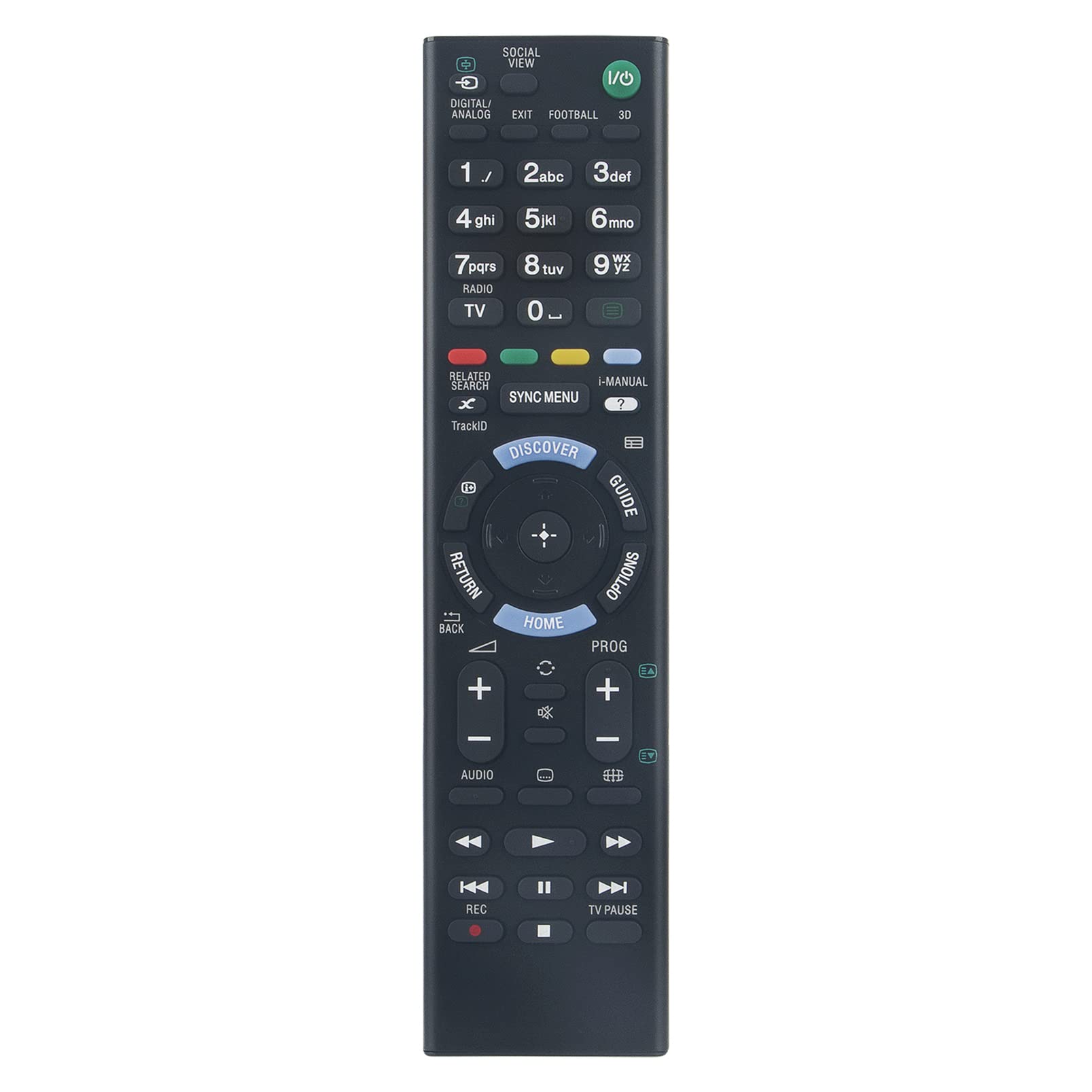 ALLIMITY RMT-TZ120E Replace Remote Control fit for Sony Bravia TV RM-ED047 RM-ED048 RM-ED050 RM-ED052 RM-ED053 RM-ED054 RM-ED055 RM-ED056 RM-ED057 RM-ED058 RM-ED059 RM-ED060 RM-ED061 RM-ED062