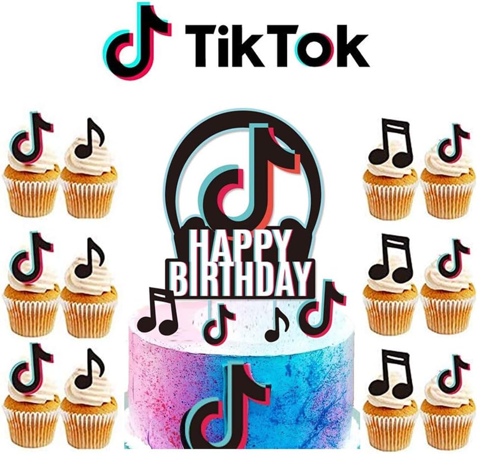 Party Supplies Social Tik Tok Party Decorations Birthday Parties Tik Tok Happy Birthday Cake Topper 13 Pcs Tik Tok Photo Propsfor Music Party Decorations Social Gatherings Toys Games Party Supplies Social Tik Tok Party Decorations Birthday Parties Tik Tok Happy Birthday Cake Topper 13 Pcs Tik Tok Photo Propsfor Music Party Decorations Social Gatherings Toys Games