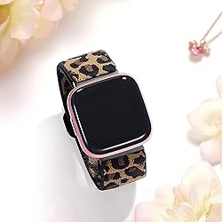 4 Pack Stretchy Bands Compatible with Fitbit
