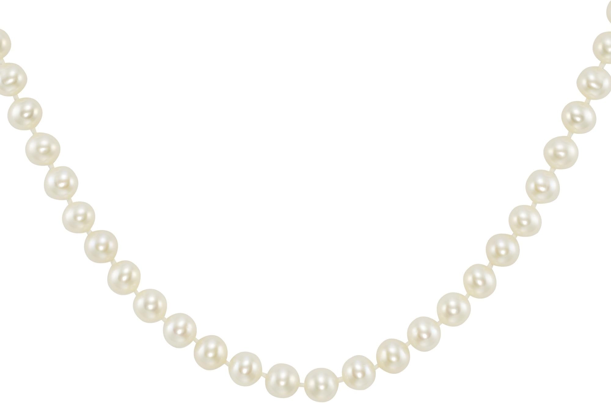 Strand with 18 kt White Gold and Diamonds 0.02 ct