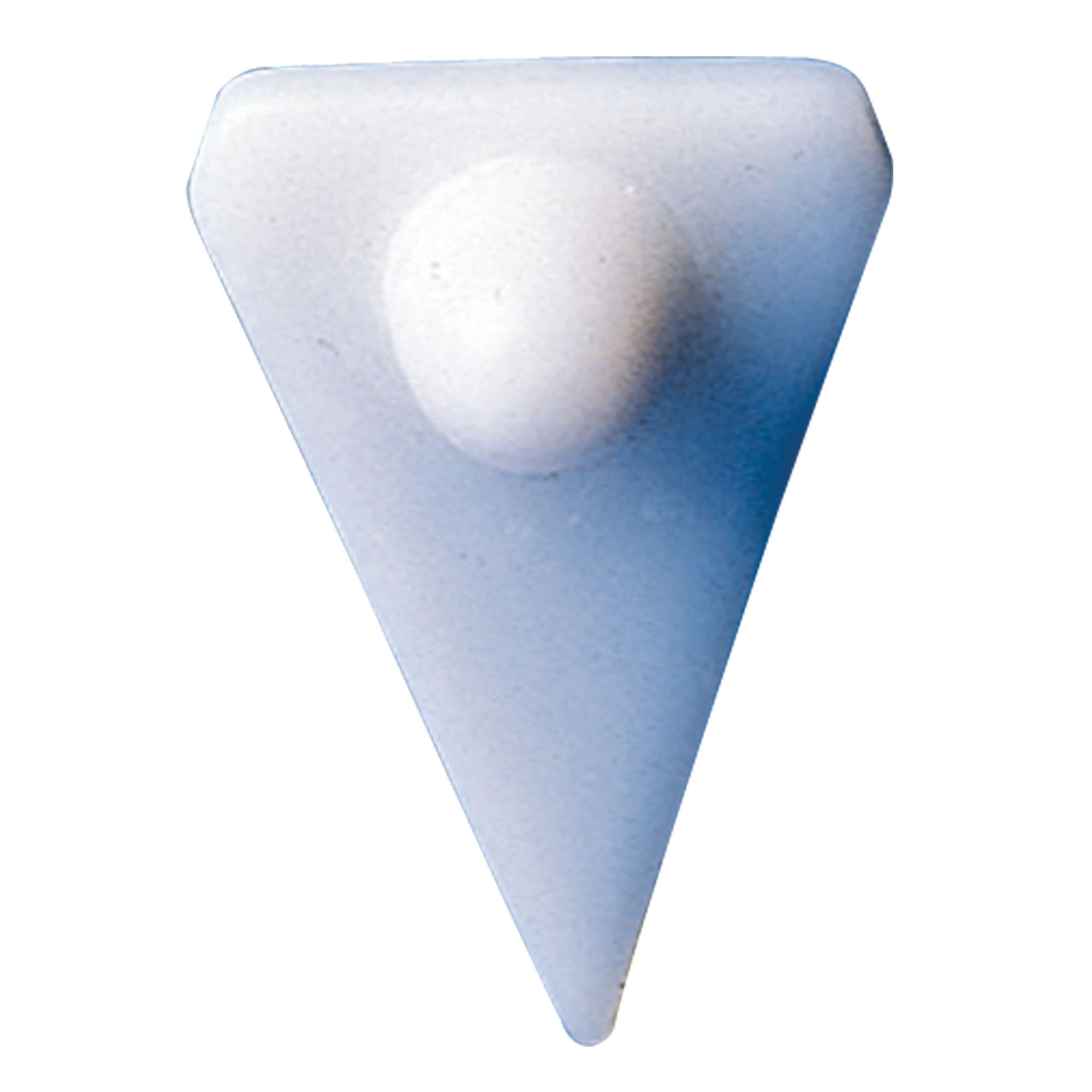 SP Bel-Art Spinvane Teflon Triangular Magnetic Stirring Bar; 10.4 x 16.5 x 9.8mm, Fits 3-5 ml Vials, White (F37135-0000)