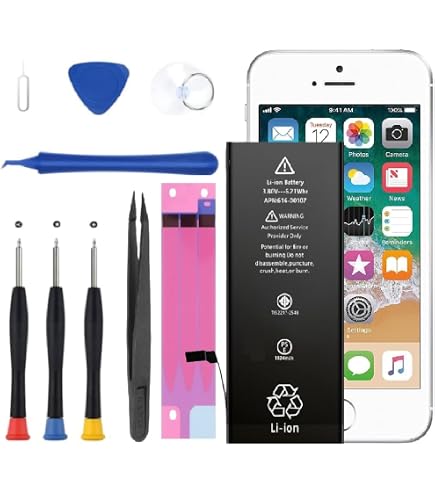 First Generation Battery IPhone SE A1662 Battery Replacement Battery For IPhone SE 1st Gen 2016 ...