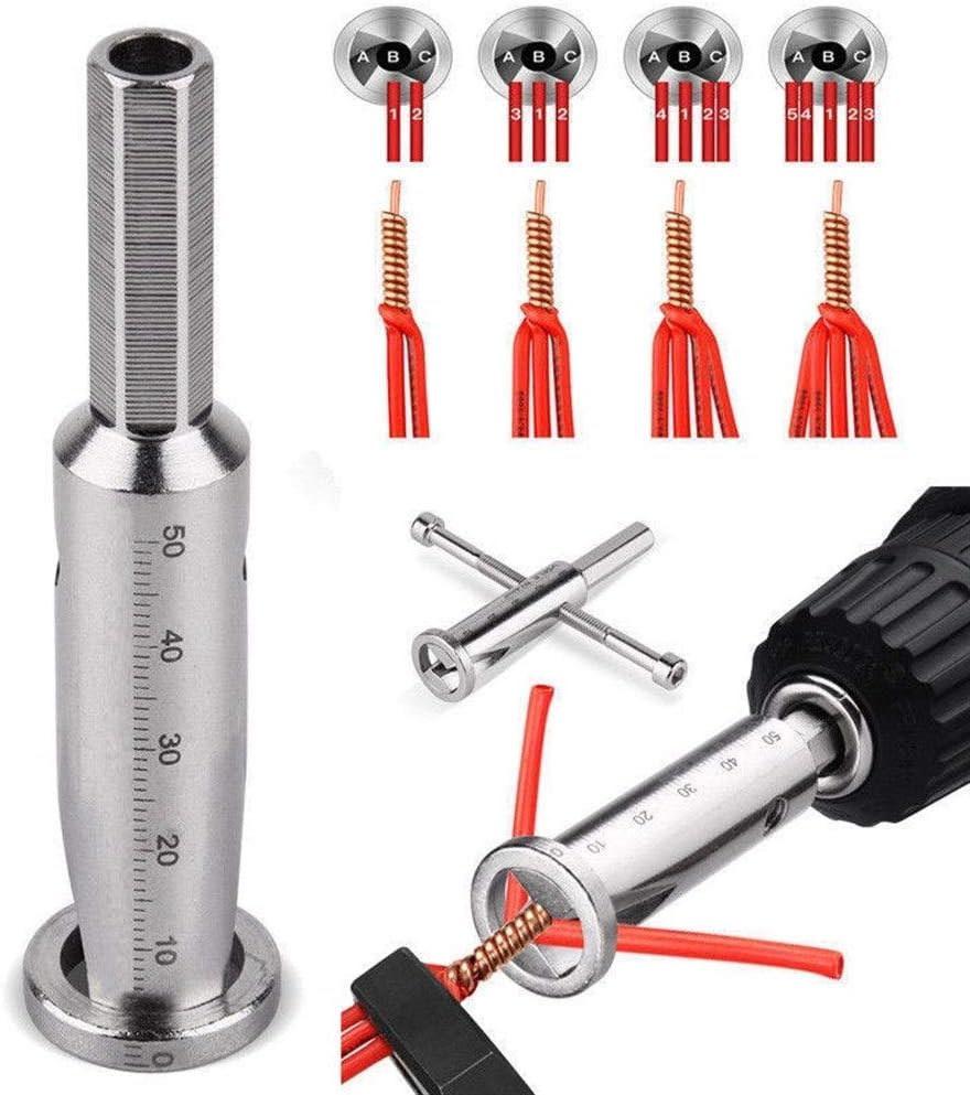 HYY-YY Power Drill Drivers Cable Connector Terminal Wire Twisting Tool
