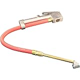 Milton S-506 Inflator Gauge Dual Head Chuck with 15 Inch Air Hose