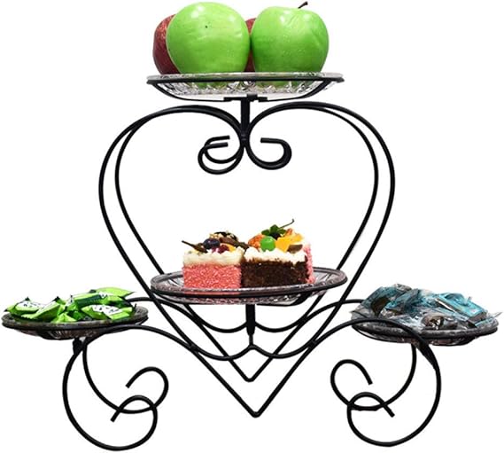 Frutero Exhibición del soporte del almacenamiento del estante de la