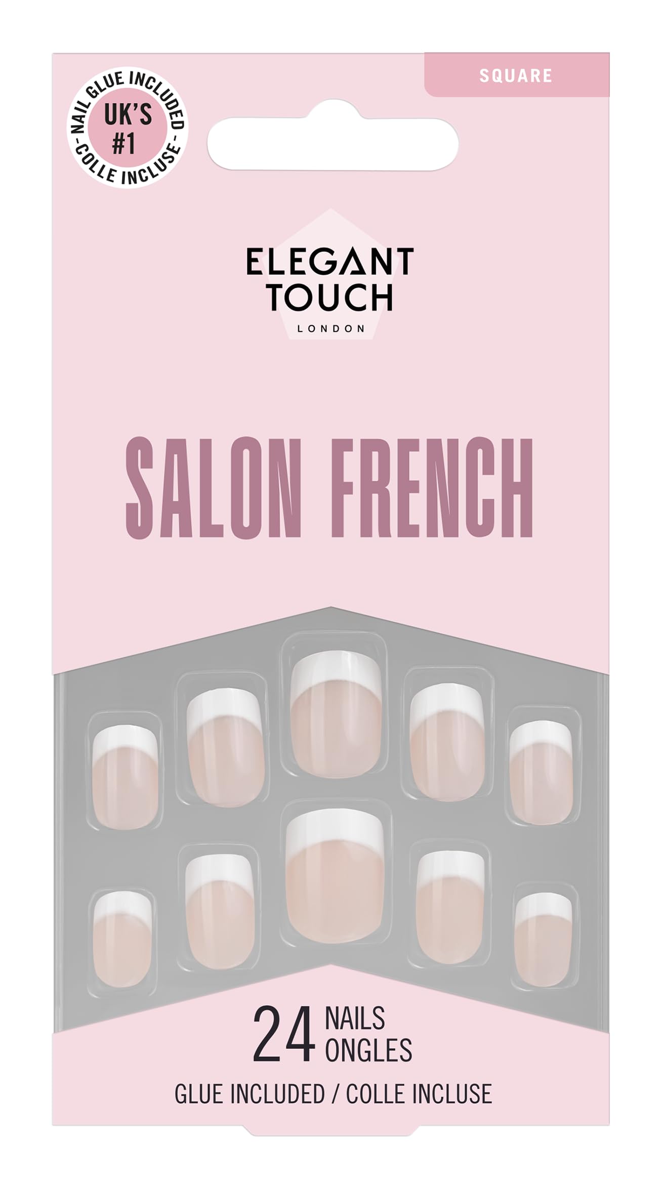 Elegant Touch French Nails 126 — image 1
