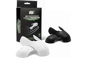 Drip It 2 in 1 Premium Sneaker Crease Protector,Shoe Crease Protector for Sneakers & Running Shoes,Comfortable Toe Protector 