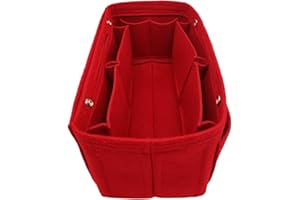 LEXSION Felt Purse Organizer Insert Bag organizer Multi Pocket Bag in Bag Organizer Shaper