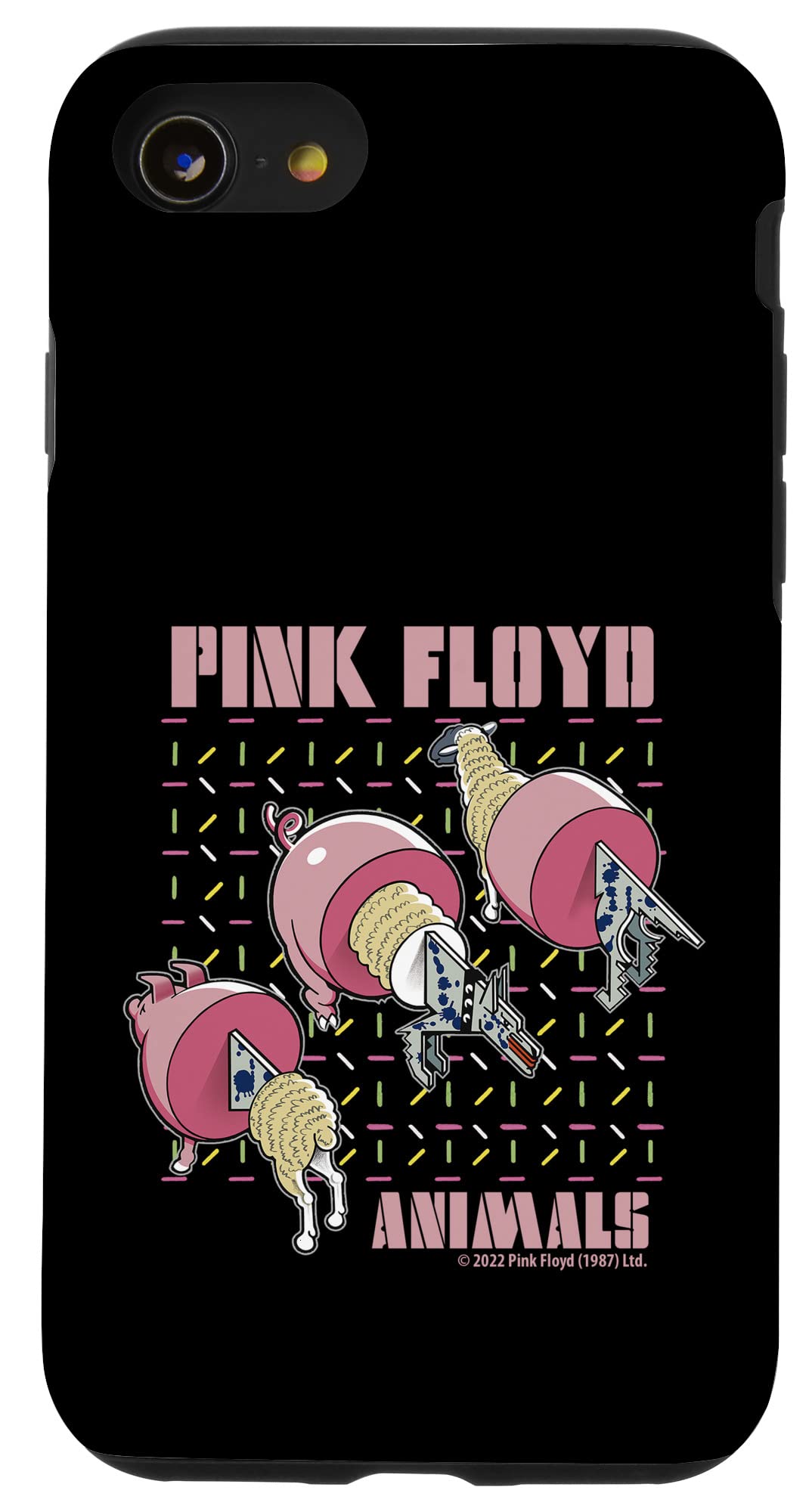 Pink Floyd Animals 2018 Remix Pig Wolf Sheep Case for iPhone SE (2020) / 7/8