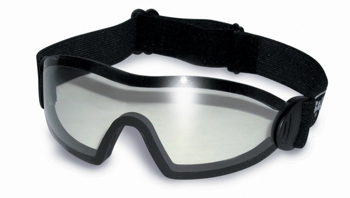 Global Vision Shatterproof UV400 Clear Freefall Skydiving And Parachuting Goggles Complete With Storage Pouch.