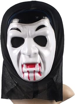 Maschera Di Vampiro Dracula Bianca Carnevale Uomo E Donna Hllw Amazon It Giochi E Giocattoli