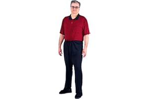 Ovidis Dementia Clothes - Alzheimers Anti-Strip Jumpsuit with Back-Zipper for Elderly Men - Bobby