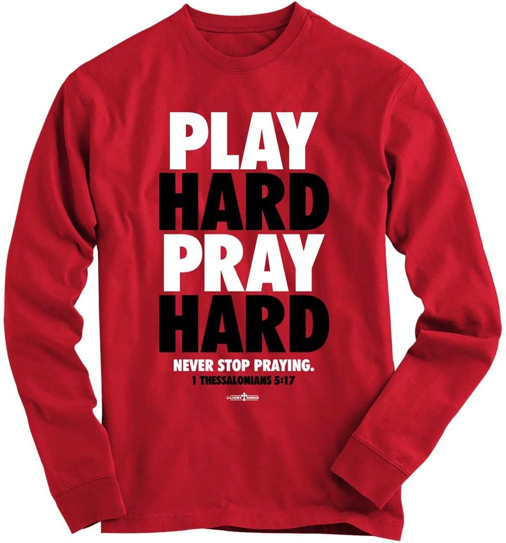 Light Source Adult Long Sleeve Tee - Play Hard