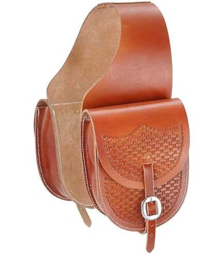 Sac De Selle Western En Cuir Véritable – Peau De Vache, Style