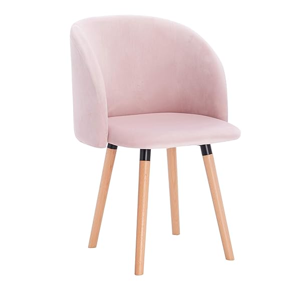 WOLTU Kitchen Dining Chair Pink Counter Lounge Leisure Living Room