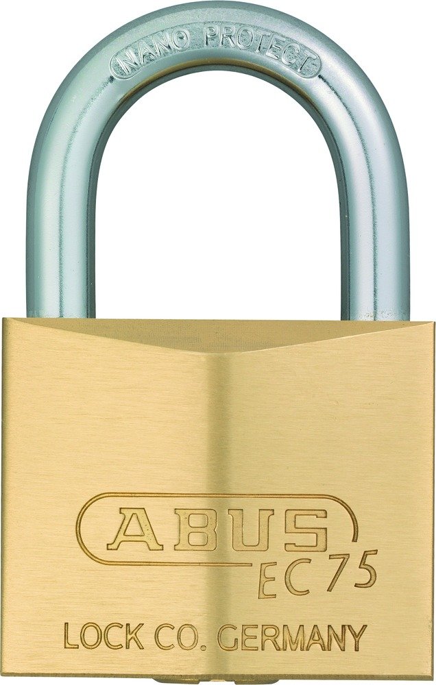 ABUS 266386 75/40 SB Brass Padlock