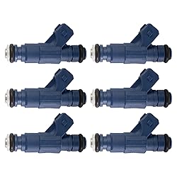 TRQ Fuel Injector Set Compatible with 2002-2003