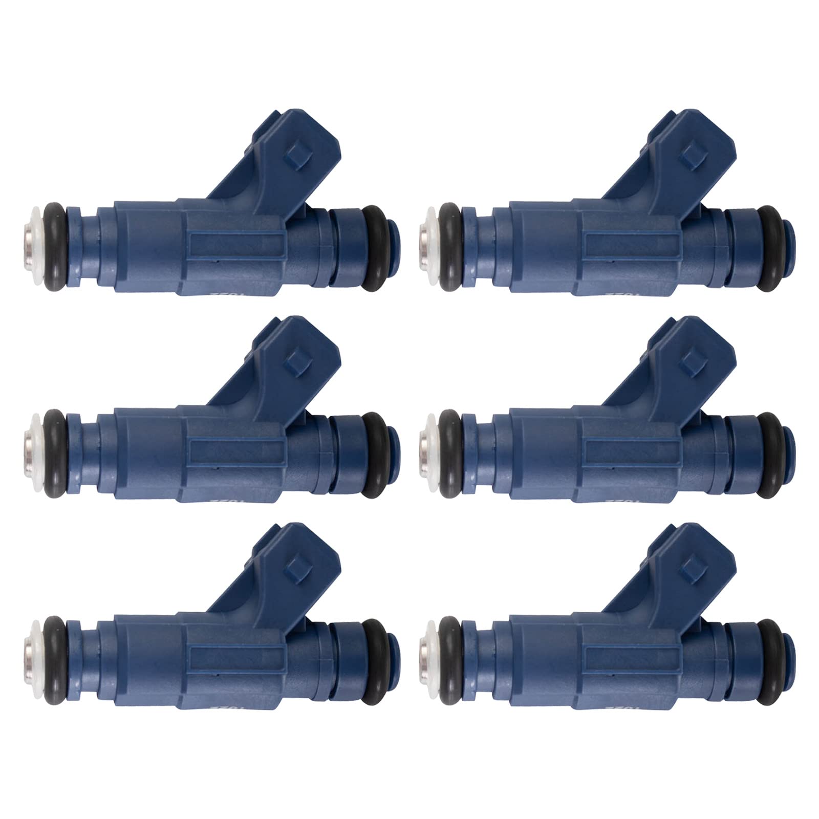 TRQ Fuel Injector Set Compatible with 2002-2003