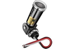 Dusk to Dawn/Day Night Sensor,Greencycle 1PK Water Resistant Photocell Sensor for Outdoor Lights Auto On/Off, Waterproof IP65 Photo Cell for Outdoor Lighting, Lamp Post - Energy Saving & Easy Install