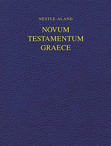 Amazon.com: Novum Testamentum Graece / Greek New Testament, 28th