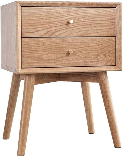 Medieval modernos mesita de noche con cajones y bellotas moderna cajón