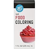 Amazon Brand - Happy Belly Red Food Color 1 fl oz