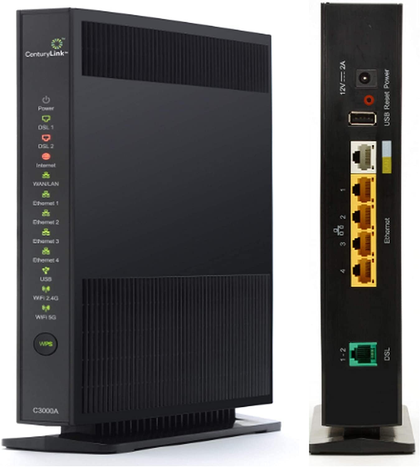 CenturyLink C3000A DSL WiFi Modem Router