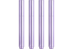 Cuticle Remover Pen 4Pcs Nail Oil Pen 3-in-1 Brightener & Strengthener & Oil Nail Buffer Softens Dead Skin & Smooth Fragrant 