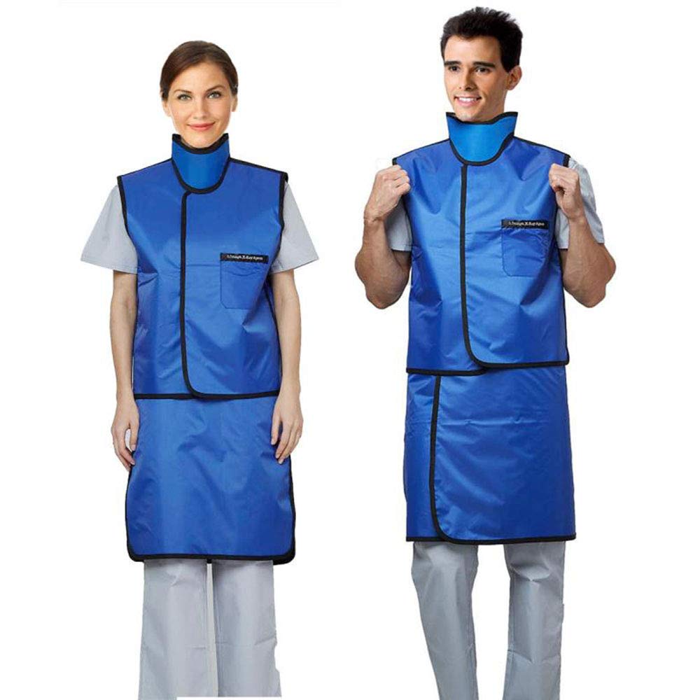 YTFLOT Radiation X-Ray Protection Upgrade 0.5mmpb Xray Lead Clothes with Thyroid Shield Collar Dental Lab Apron Radiation Protection Lightweight: Industrial & Scientific