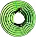 Atlantic Premium Hybrid Garden Hose 5/8 Inch 25 Feet Brass Fittings Can Working Under -4°F, Light Weight and Coils Easily, Kink Resistant,Abrasion Resistant, Extreme All Weather Flexibility