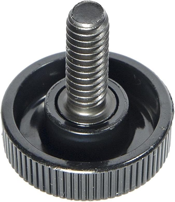 4-40 6-32 UNC Aluminum Knurled Thumb Nuts with Collar Hand Knob Nuts Blind Hole