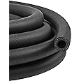 3/8 Inch (10mm) ID Fuel Line Hose 16.4FT NBR Rubber Push Lock Hose High Pressure 300PSI for Automotive Fuel Systems Engines
