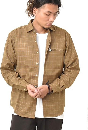 Amazon Edwin エドウィン 長袖 ワイドカラーシャツ チェックシャツ メンズ Et21 シャツ 通販