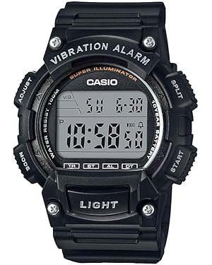 Casio Men's W-736H-1AVCF Quartz Black Watch