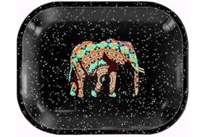 Rolling Tray “Space Elephant” 5.5” x 7" Tobacco Smoke Accessories - Tray God