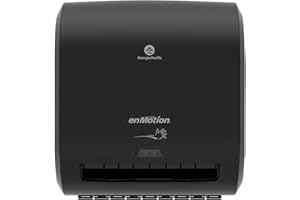 Georgia-Pacific ENMOTION® Impulse® 8” 1-ROLL AUTOMATED TOUCHLESS Paper Towel Dispenser by GP PRO (GEORGIA-PACIFIC), Black, 1 Dispenser