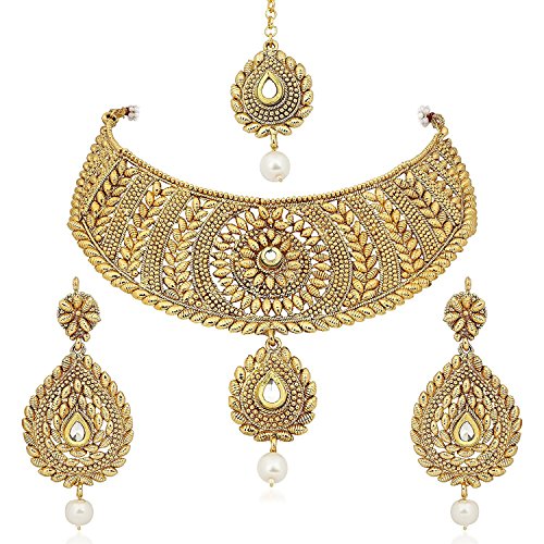 Youbella jewellery bollywood ethnic gold plated traditi…